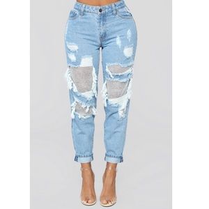 FASHION NOVA Best Of You Boyfriend Jeans